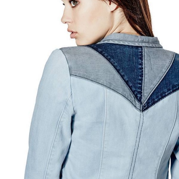 guess jeans jacket womens